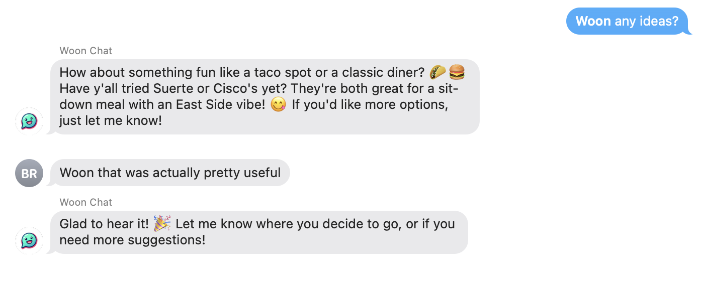iMessage AI Agent